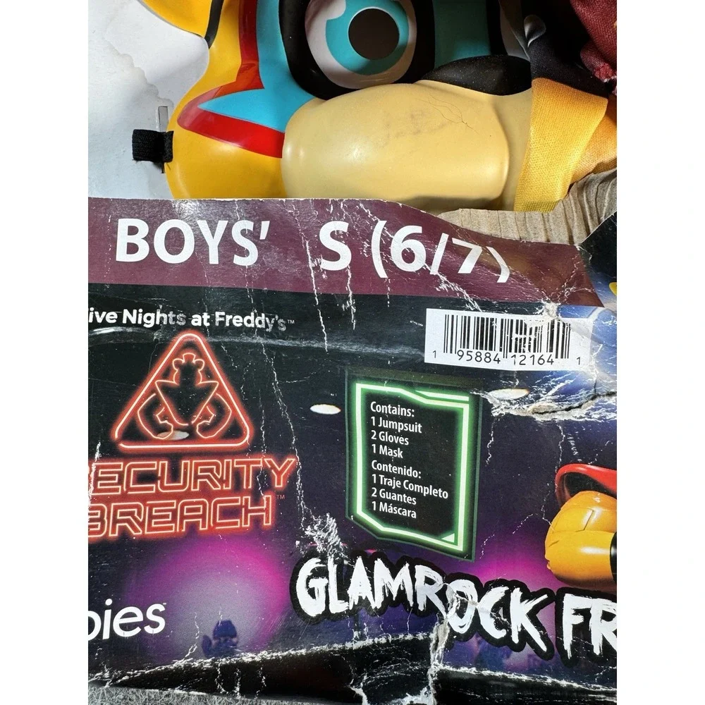 Rubies Boys Five Nights at Freddy's Glamrock Freddy Costume Multicolor S (6/7)